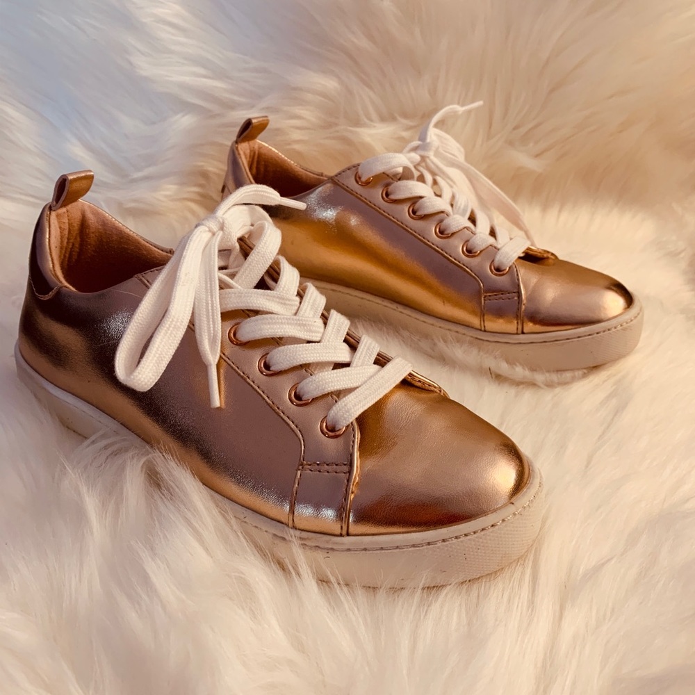 Aldo Rose Gold Sneaker